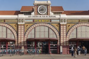 Rehabilitation and Extension of Dakar Railway Station, in Dakar by Ga2D, to accommodate the passengers of a new express railway line, creates a deliberate contrast between the old and new structures. Vehicular circulation was relegated at the back of the site, giving back the forecourt to pedestrian travellers.