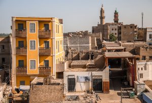 Revitalisation of Historic Esna, by Takween Integrated Community Development, addresses cultural tourism challenges in Upper Egypt through physical interventions, socioeconomic initiatives, and innovative urban strategies, transforming Esna from a neglected site centred on the Temple of Khnum into a prospering historic city.